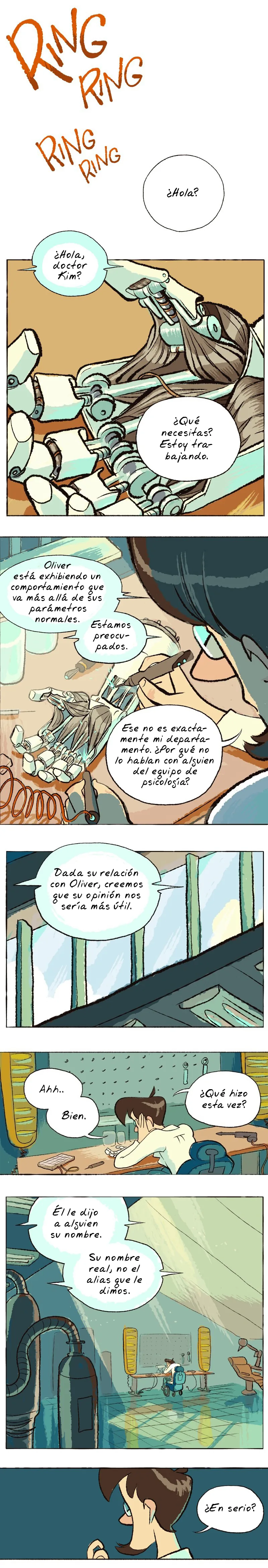 Space Boy capítulo 19, página 1