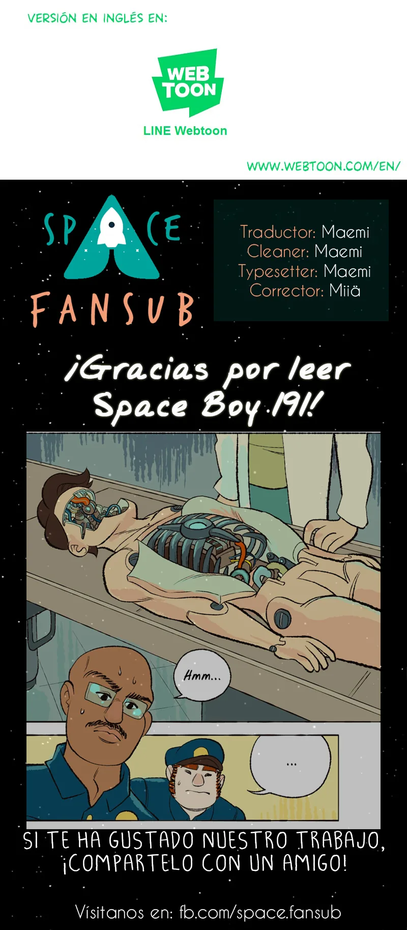 Space Boy capítulo 191, página 8