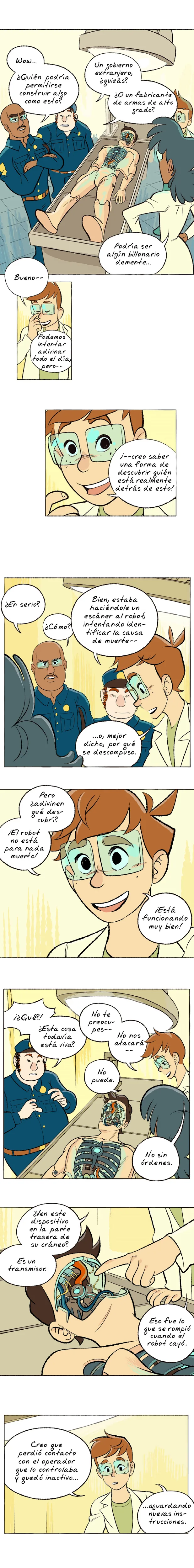 Space Boy capítulo 192, página 1