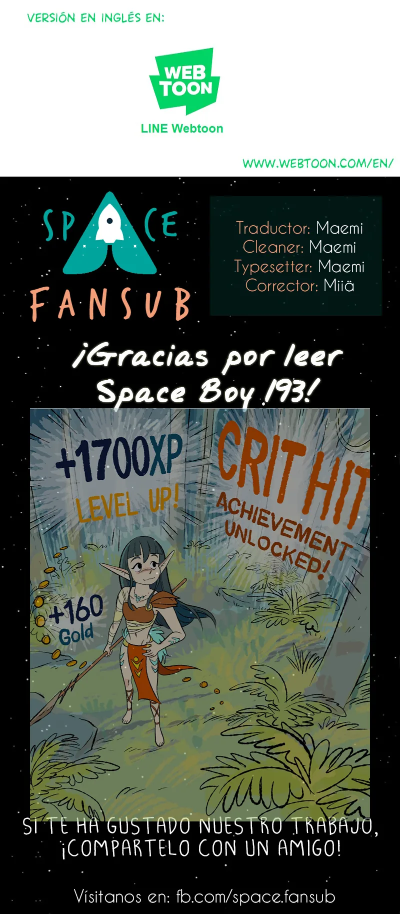 Space Boy capítulo 193, página 8