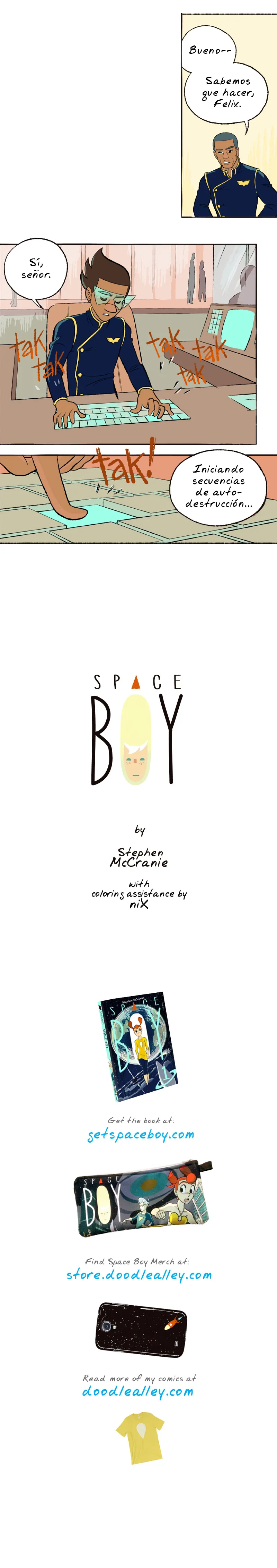 Space Boy capítulo 196, página 6