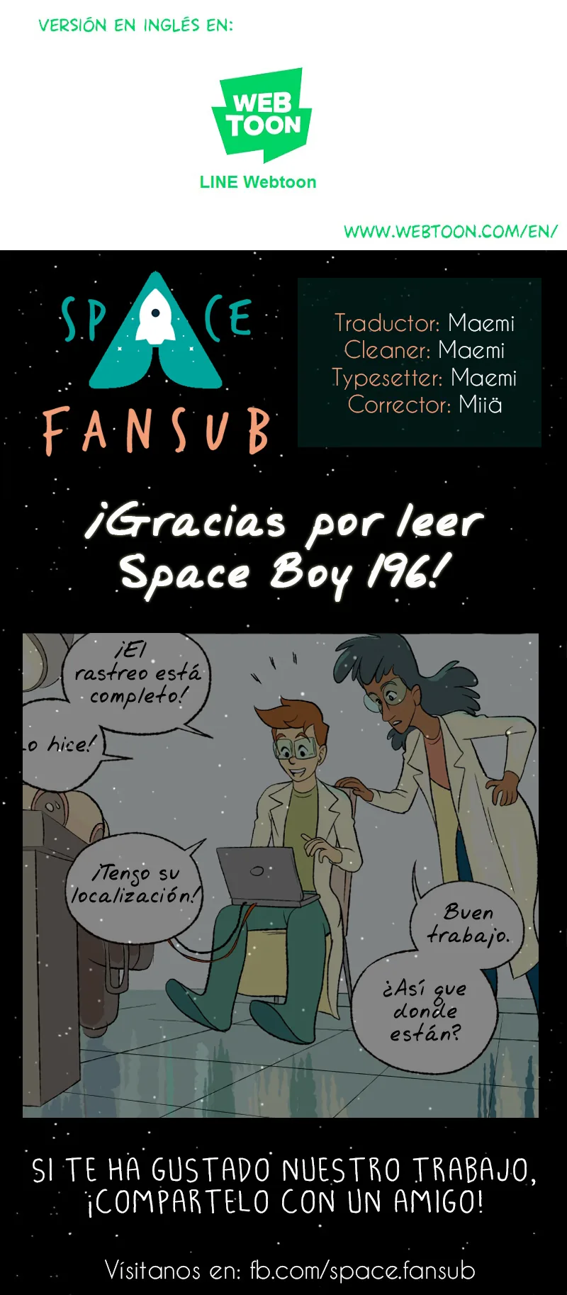 Space Boy capítulo 196, página 9