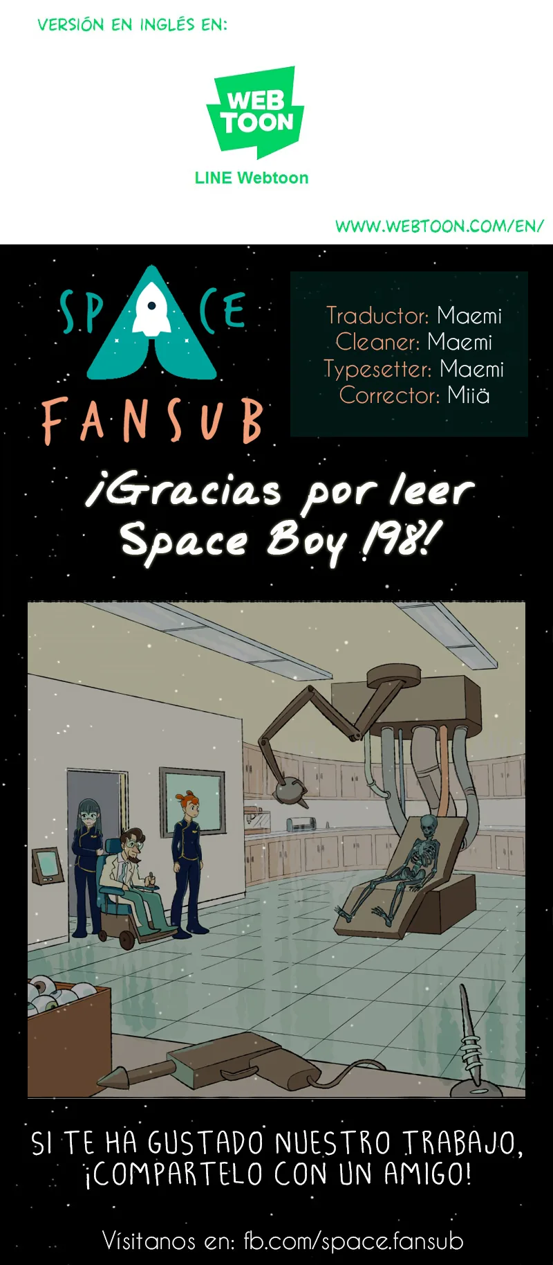 Space Boy capítulo 198, página 9