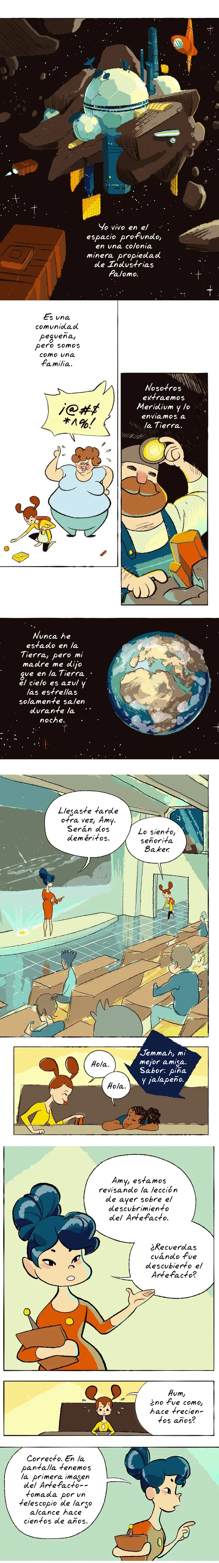 Space Boy capítulo 2, página 2