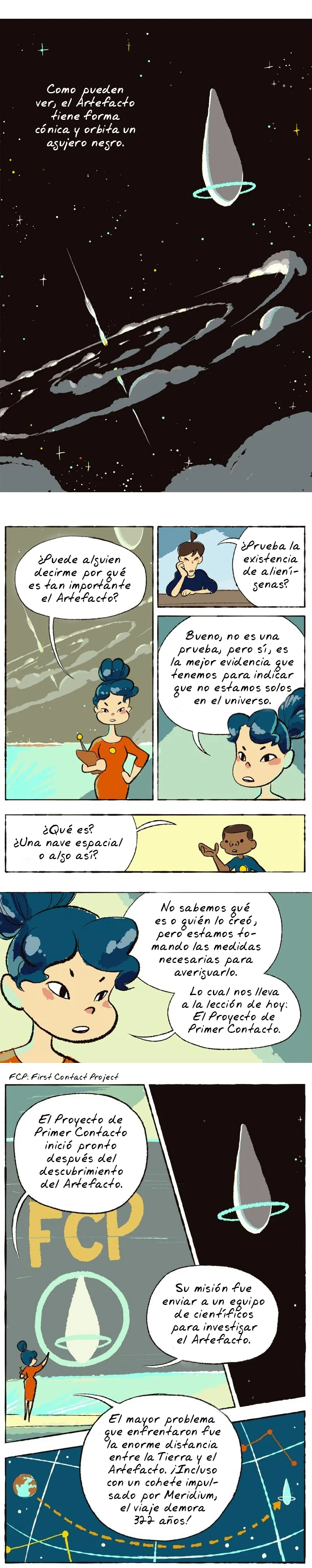 Space Boy capítulo 2, página 3