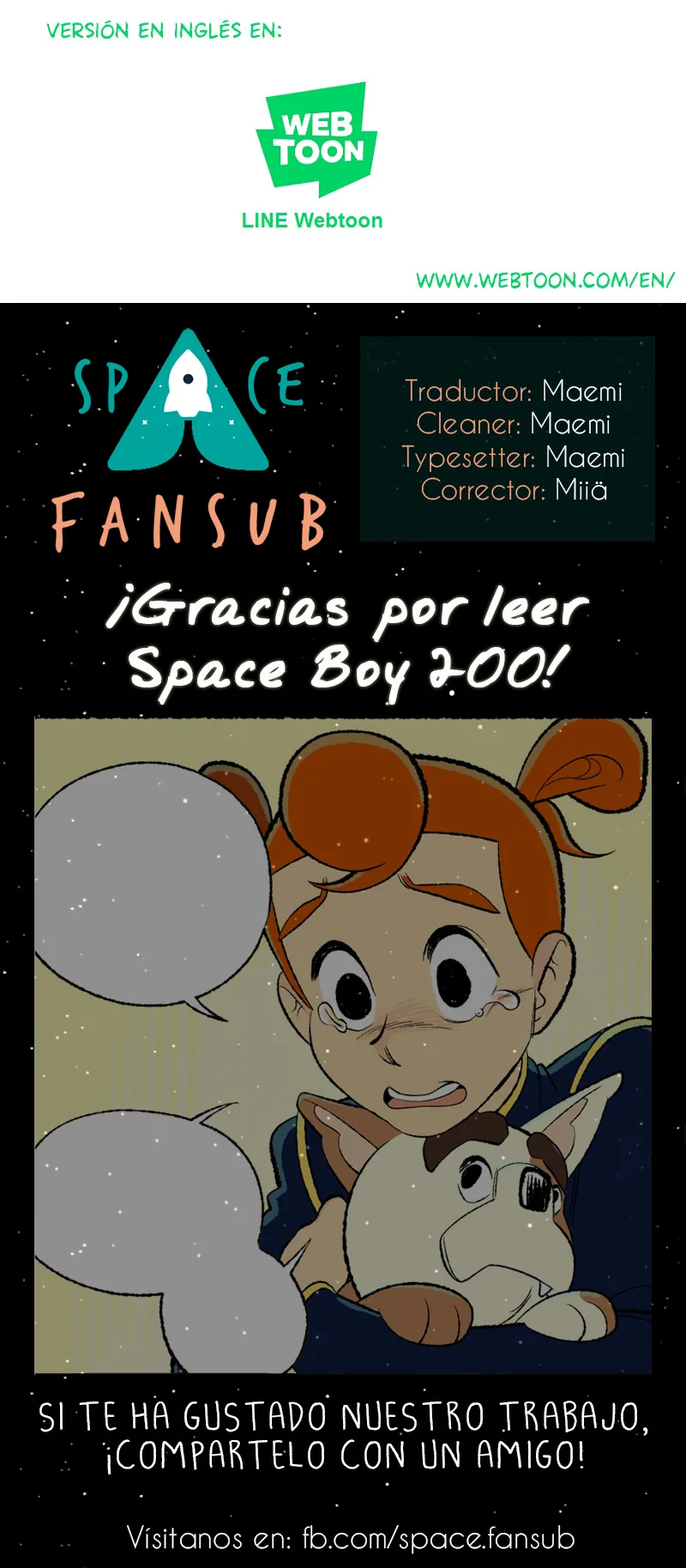 Space Boy capítulo 200, página 8
