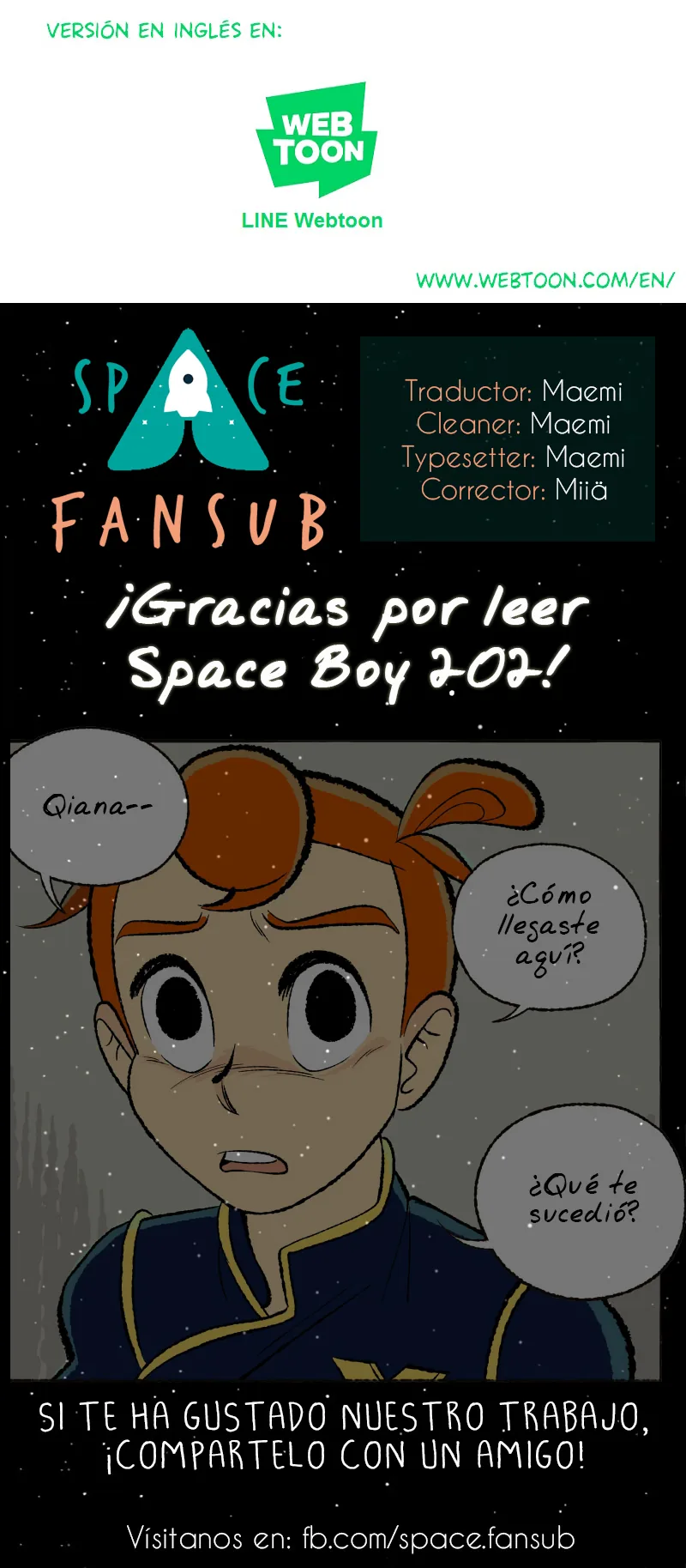 Space Boy capítulo 202, página 9