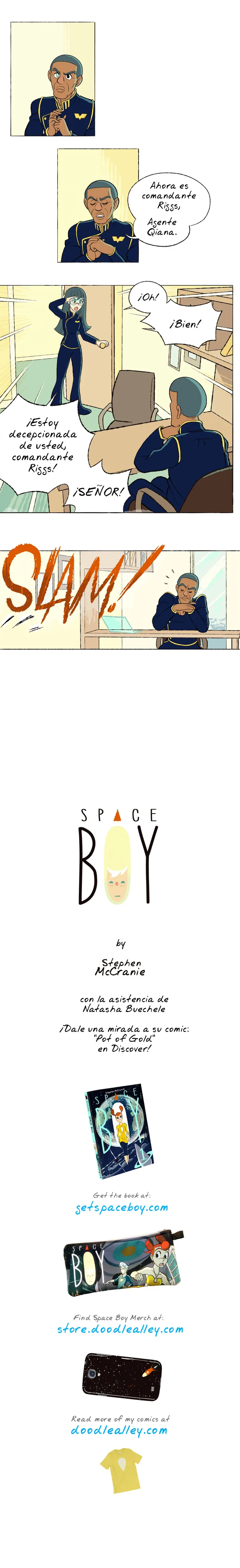 Space Boy capítulo 203, página 6