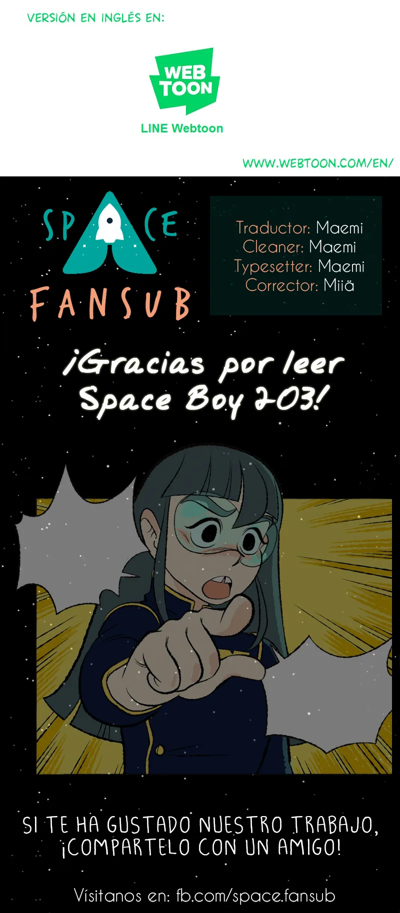 Space Boy capítulo 203, página 9