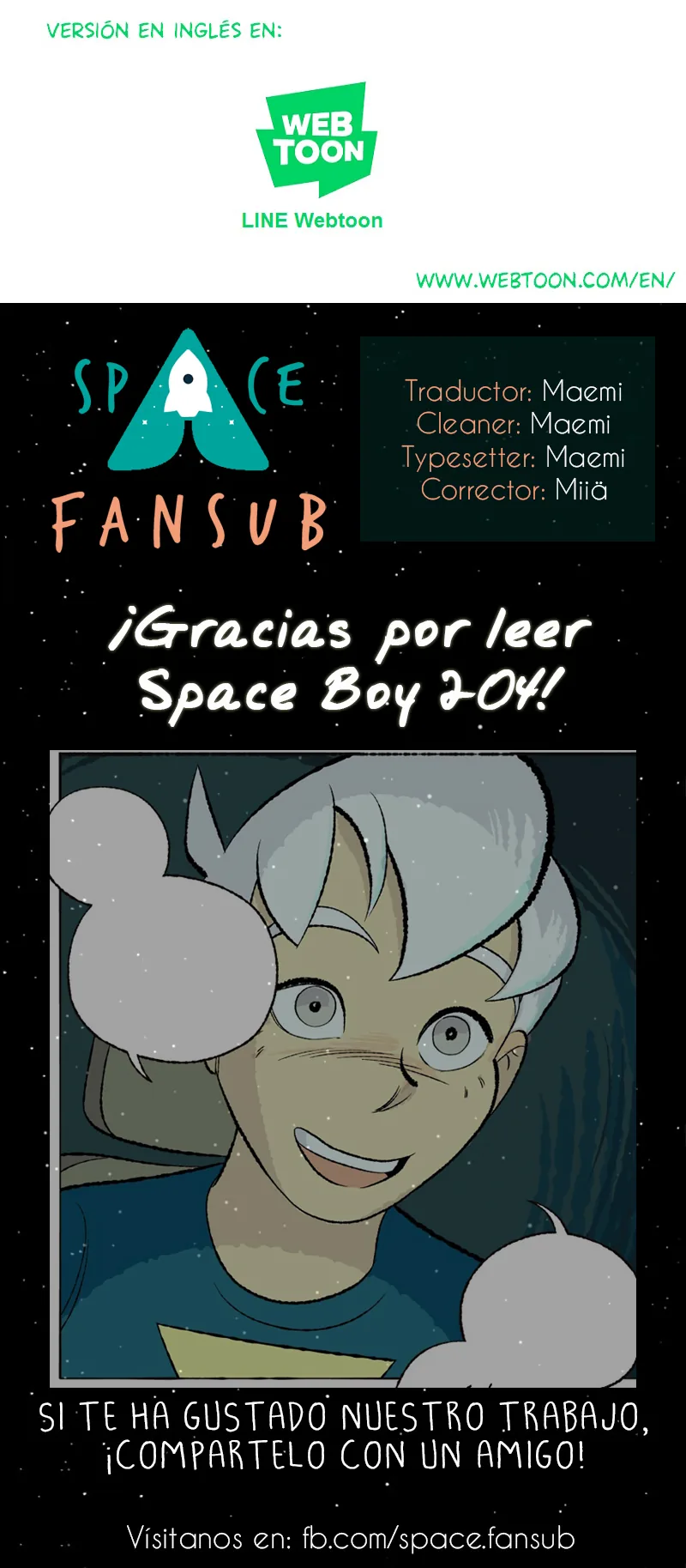 Space Boy capítulo 204, página 8