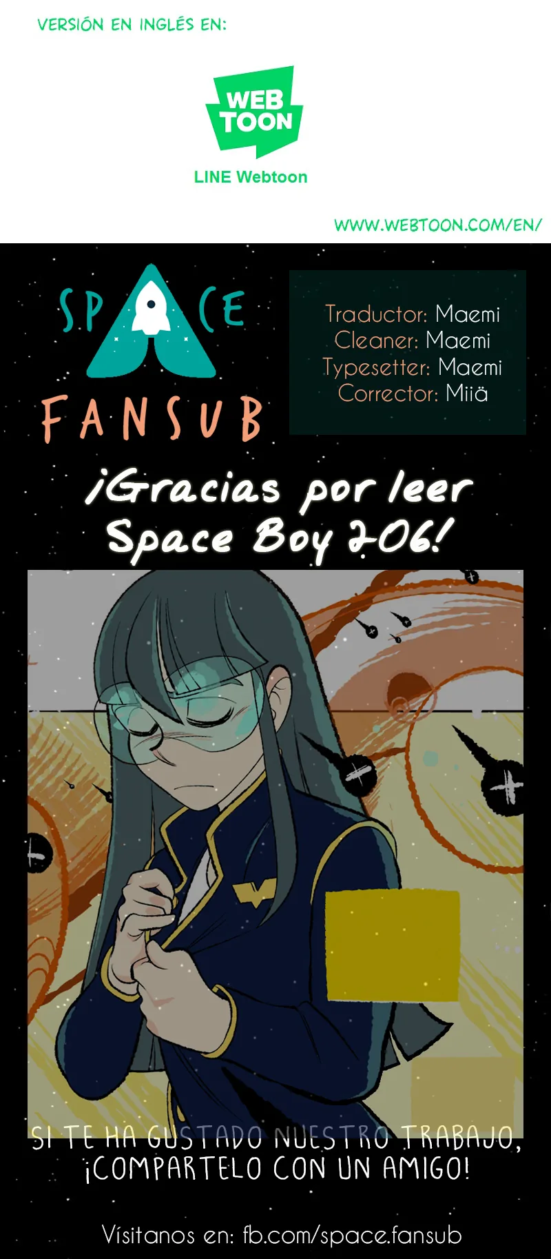 Space Boy capítulo 206, página 8