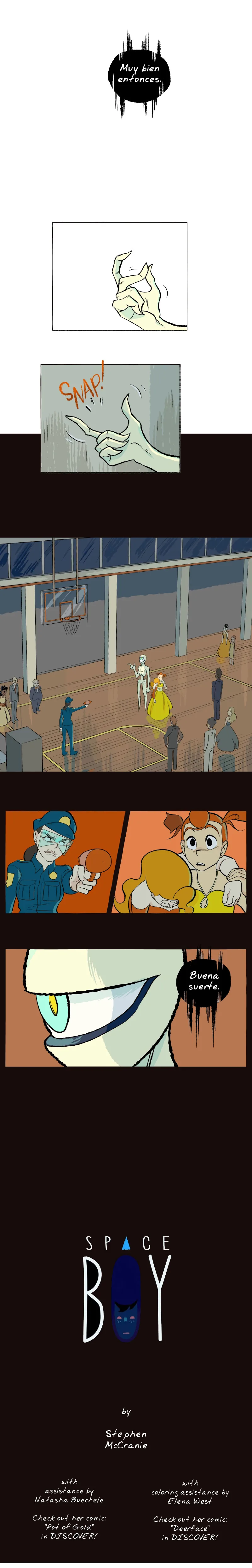 Space Boy capítulo 208, página 7