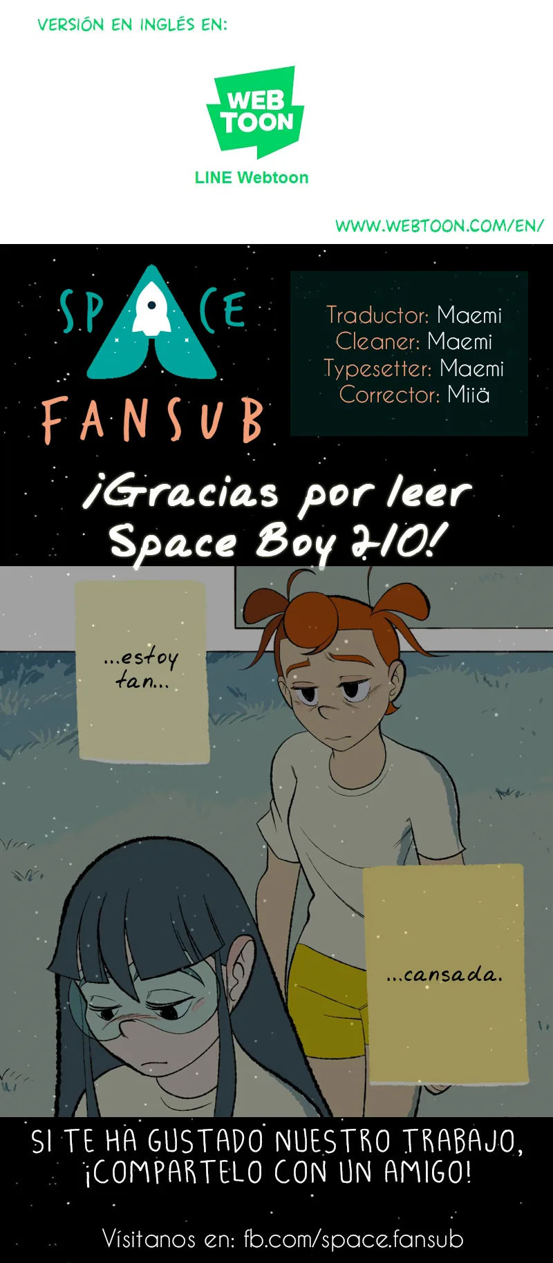Space Boy capítulo 210, página 9