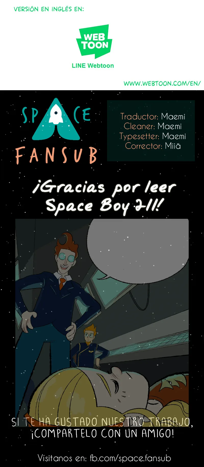 Space Boy capítulo 211, página 9