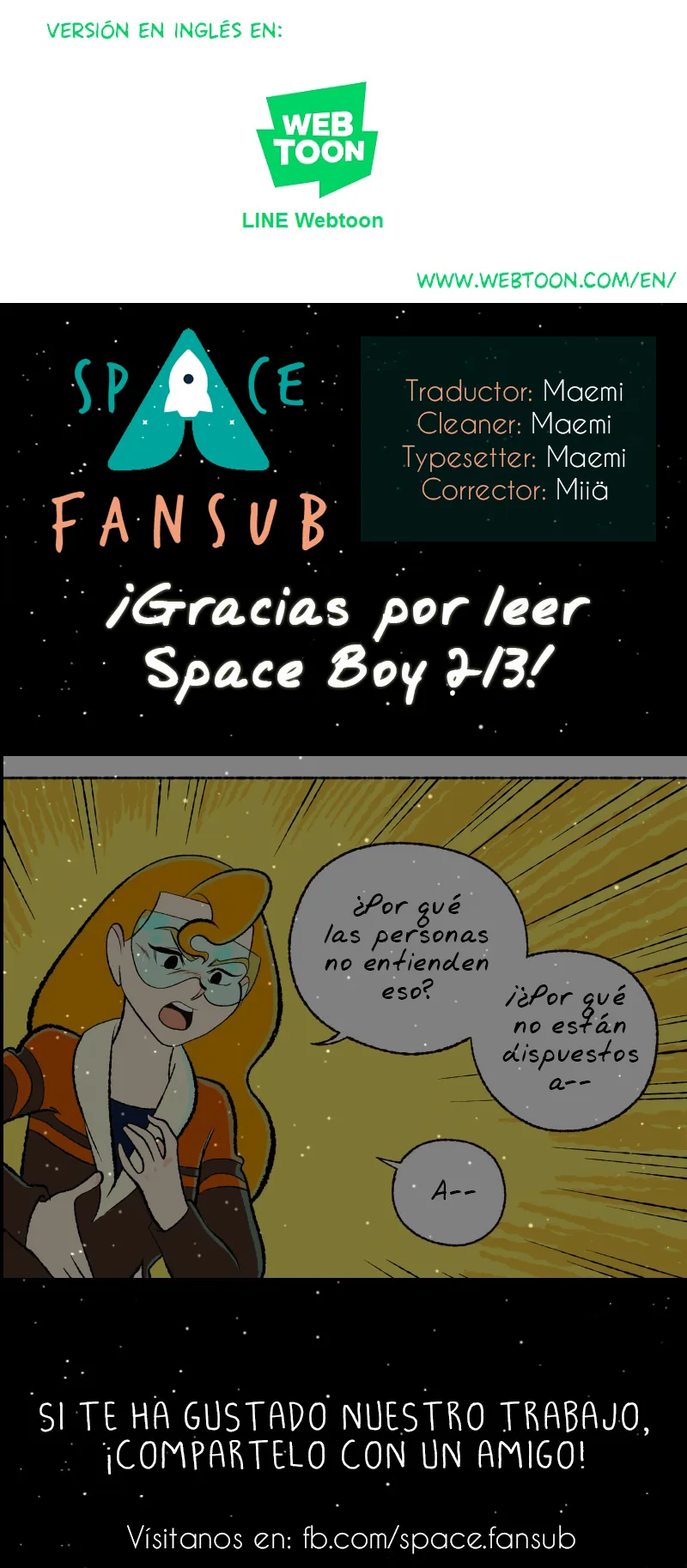 Space Boy capítulo 213, página 9