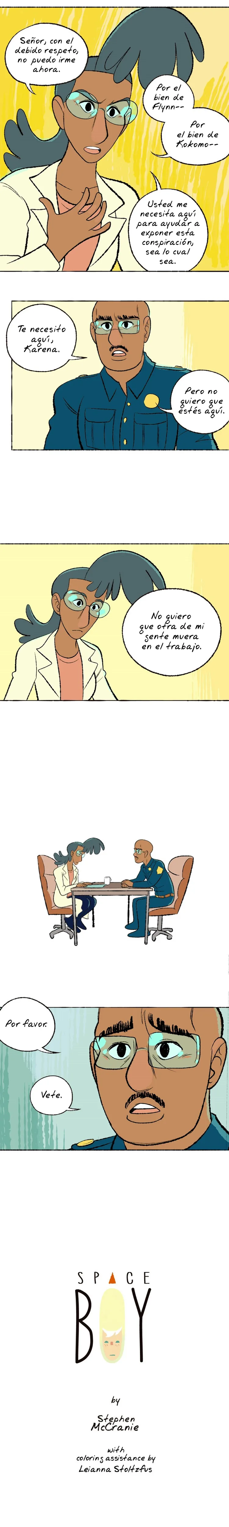 Space Boy capítulo 214, página 6