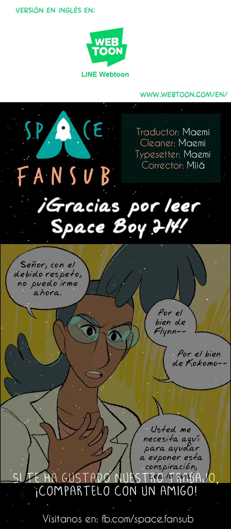 Space Boy capítulo 214, página 10