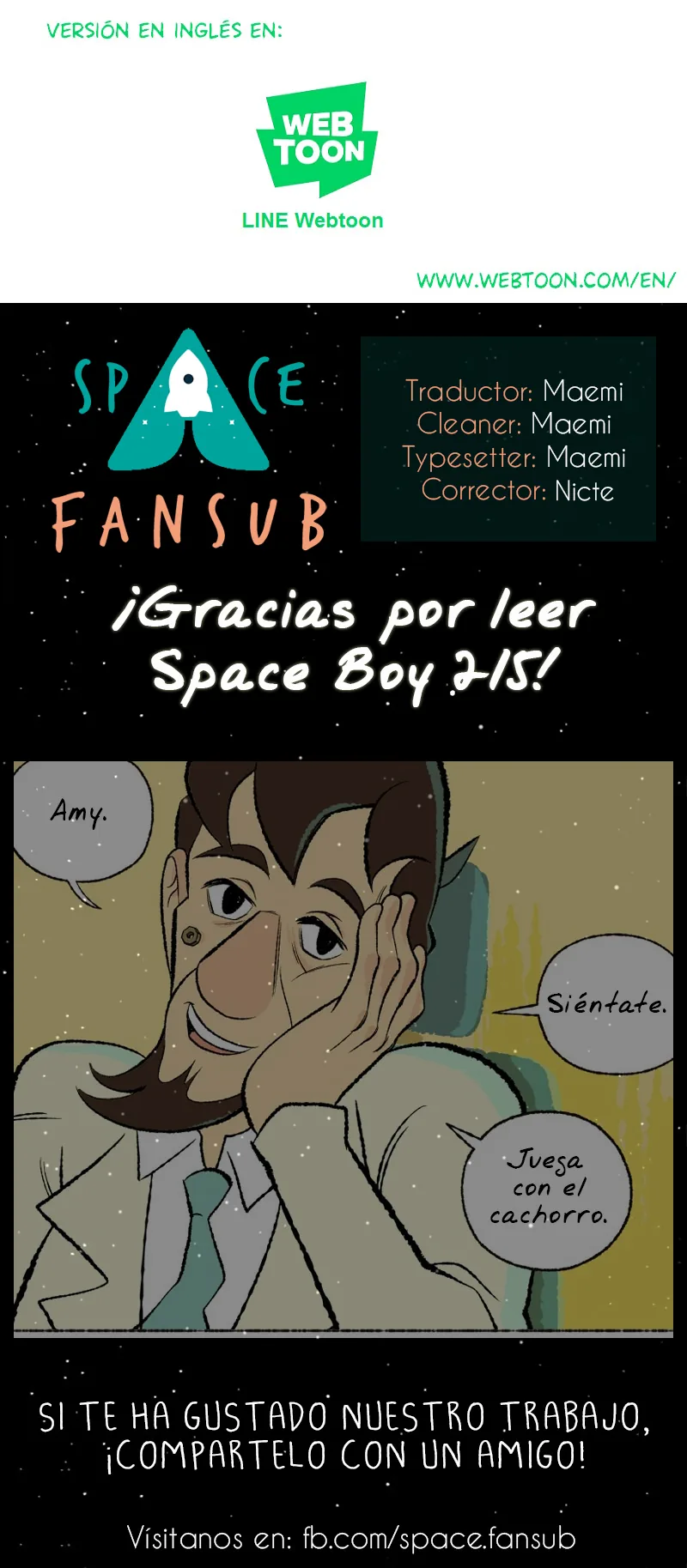 Space Boy capítulo 215, página 13