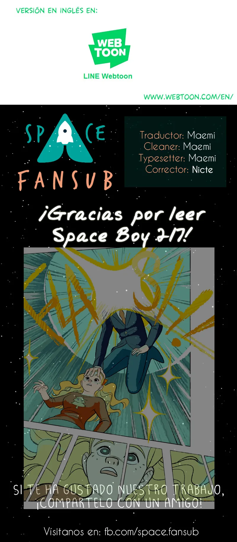 Space Boy capítulo 217, página 18
