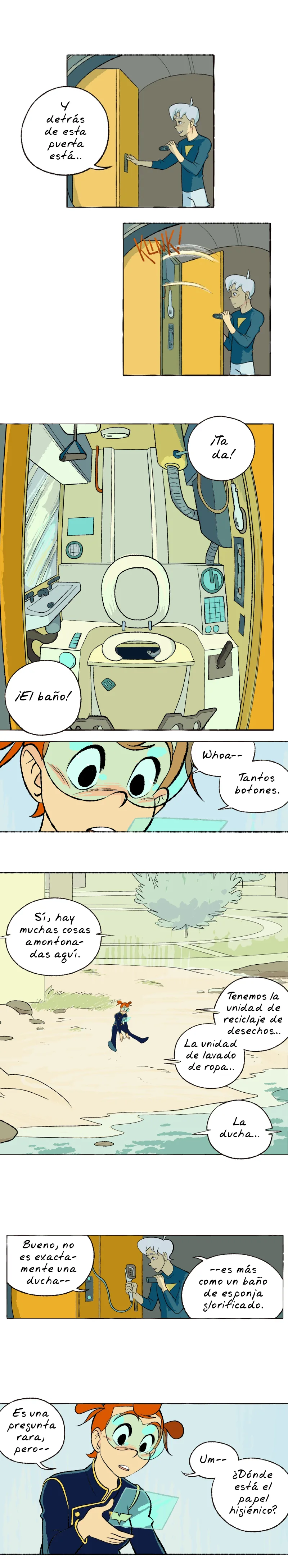 Space Boy capítulo 218, página 3