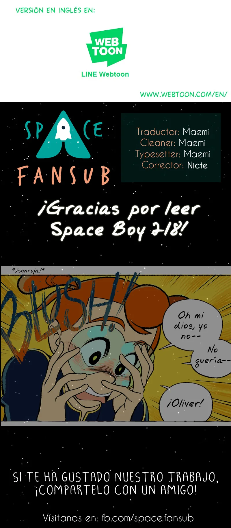 Space Boy capítulo 218, página 13