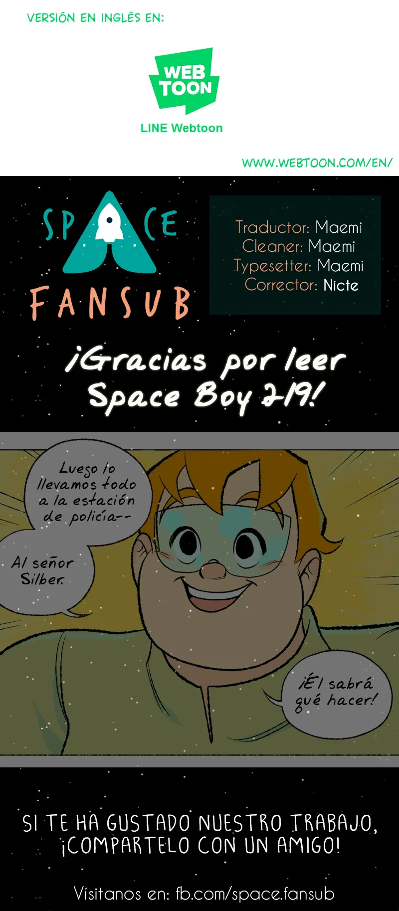 Space Boy capítulo 219, página 11