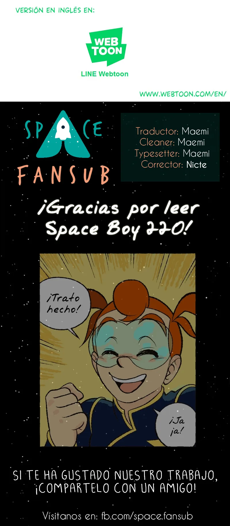 Space Boy capítulo 220, página 8