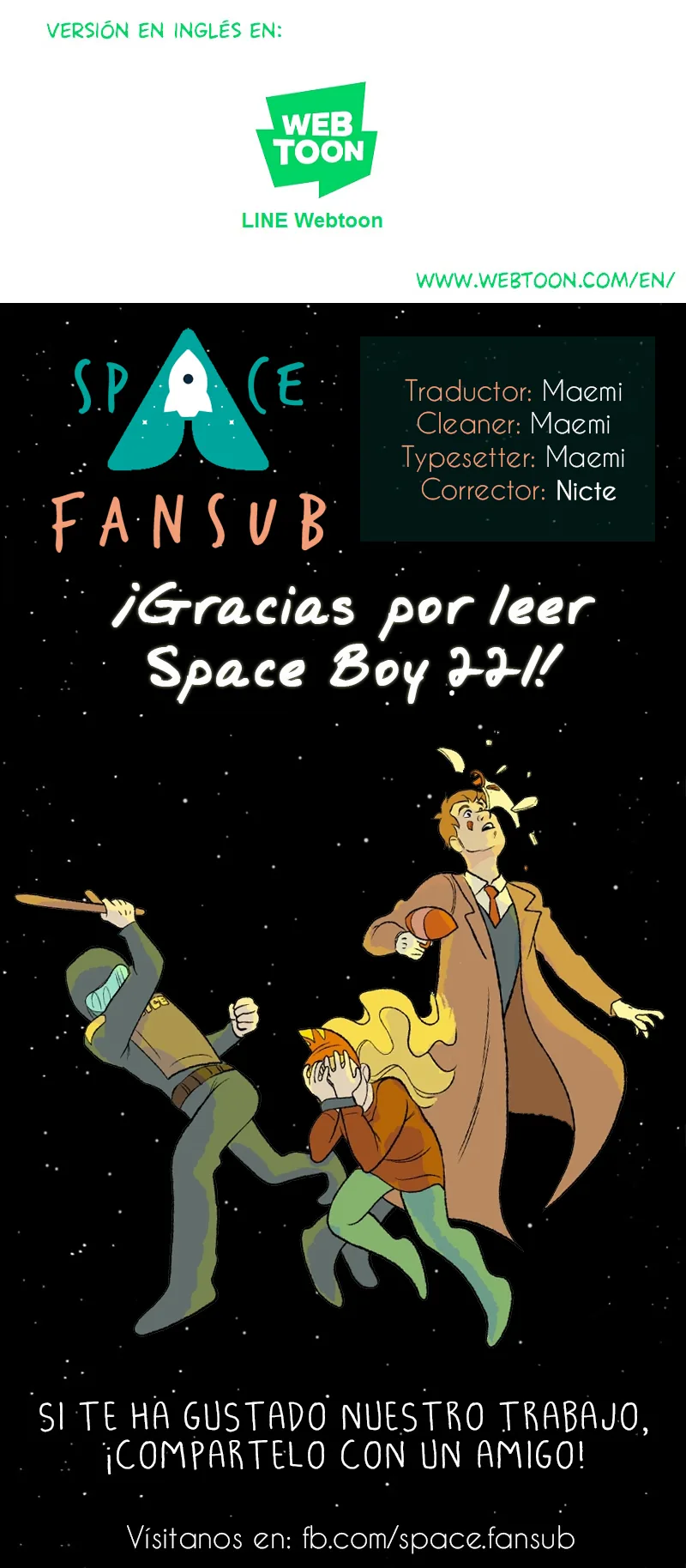 Space Boy capítulo 221, página 11