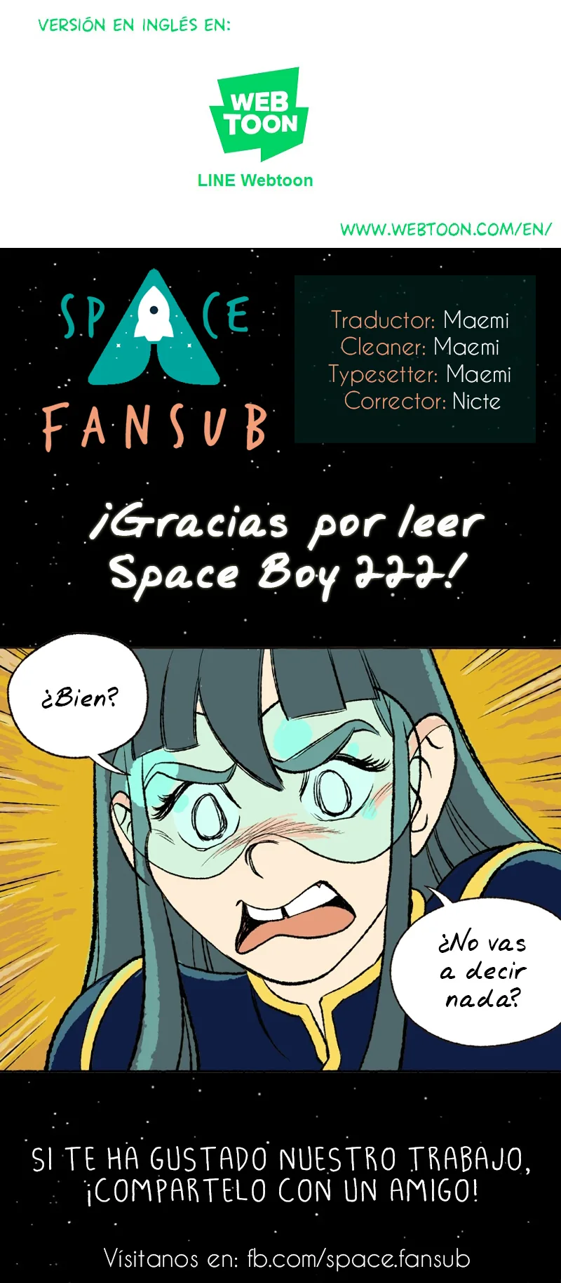 Space Boy capítulo 222, página 10