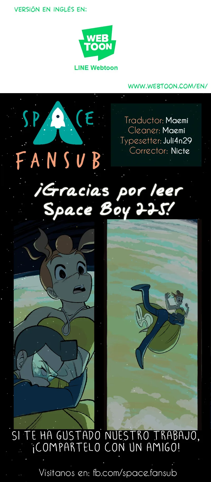 Space Boy capítulo 225, página 17