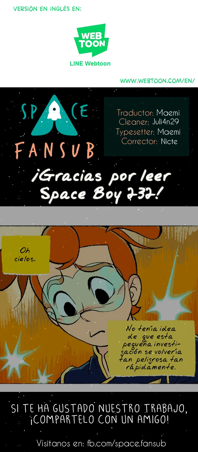 Space Boy capítulo 232, página 11