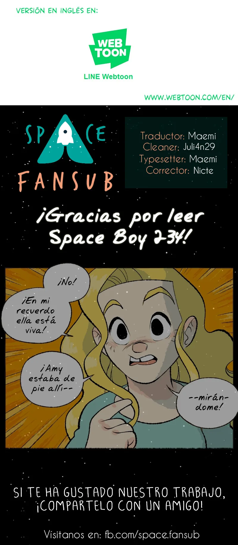 Space Boy capítulo 234, página 9