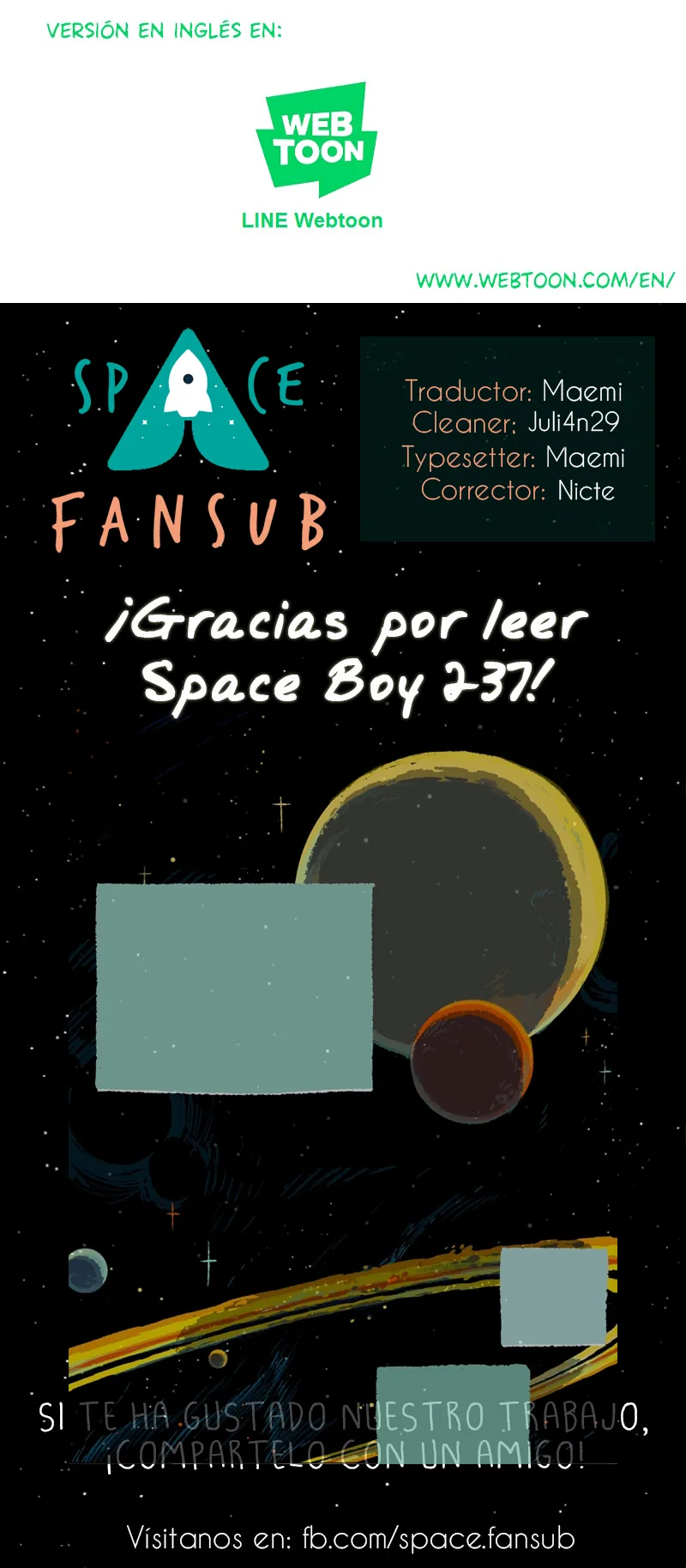 Space Boy capítulo 237, página 12