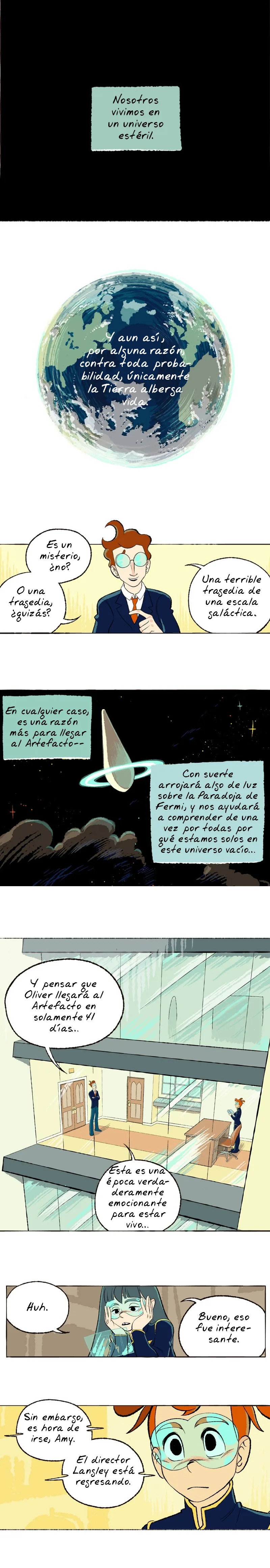 Space Boy capítulo 238, página 1