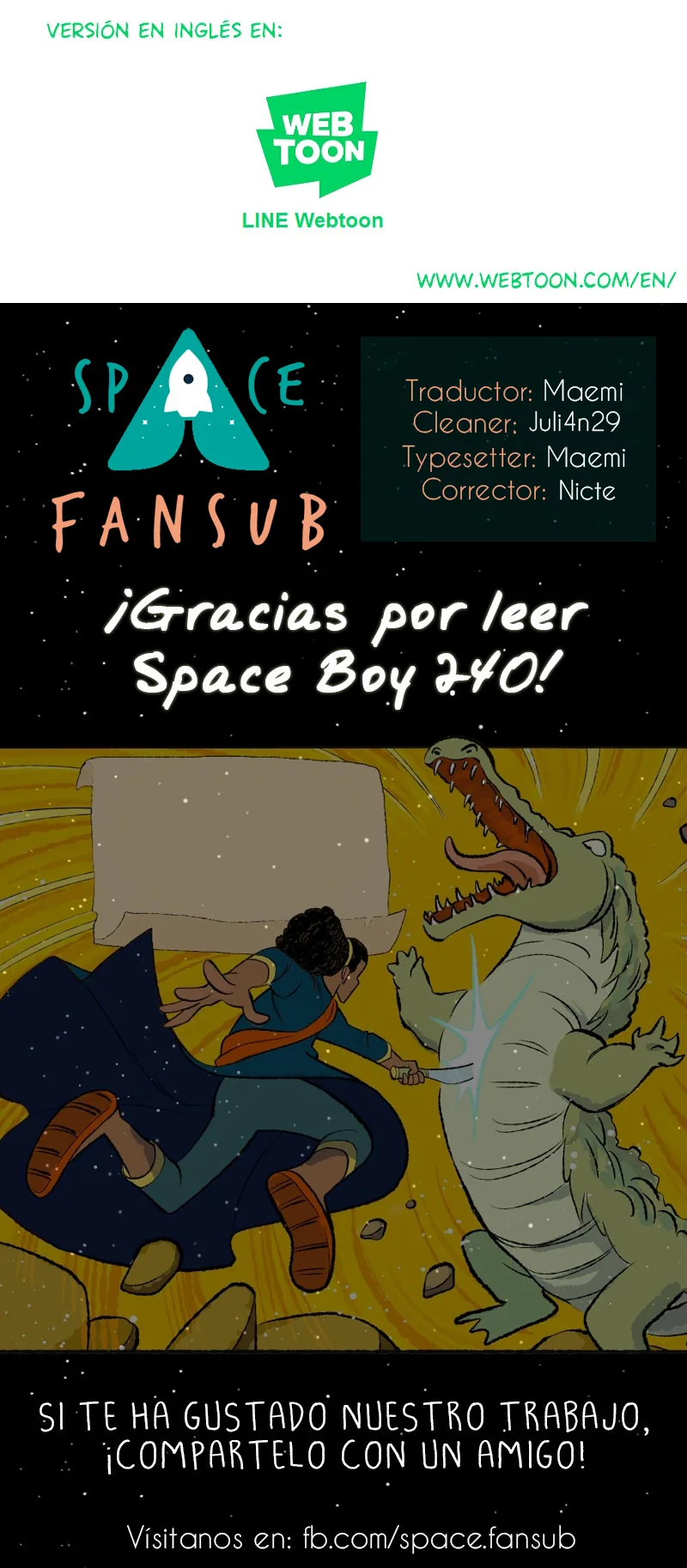 Space Boy capítulo 240, página 9