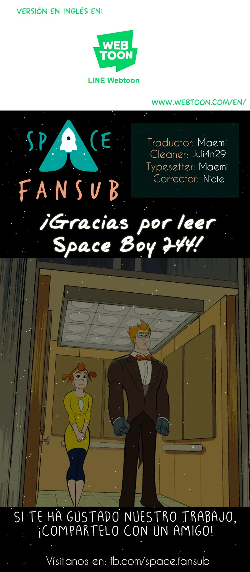 Space Boy capítulo 244, página 12