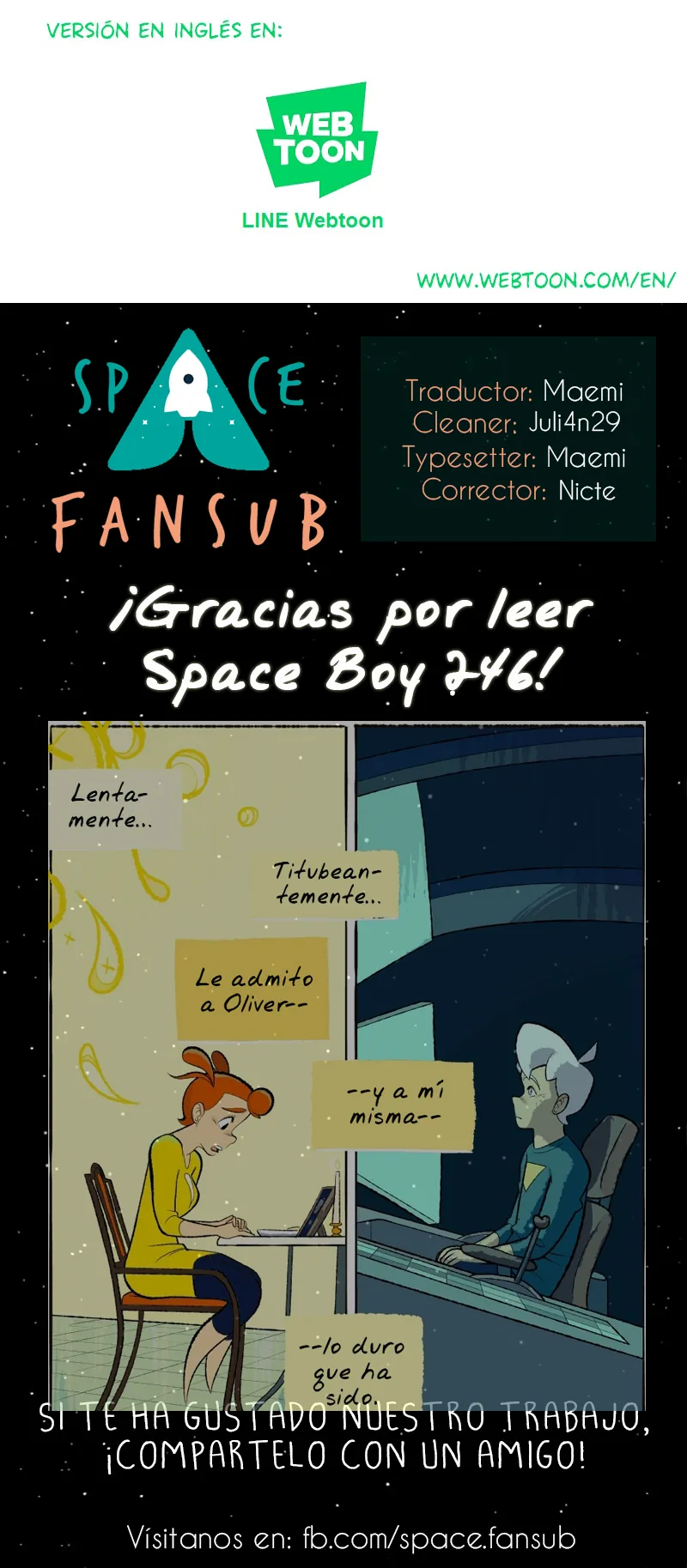 Space Boy capítulo 246, página 11