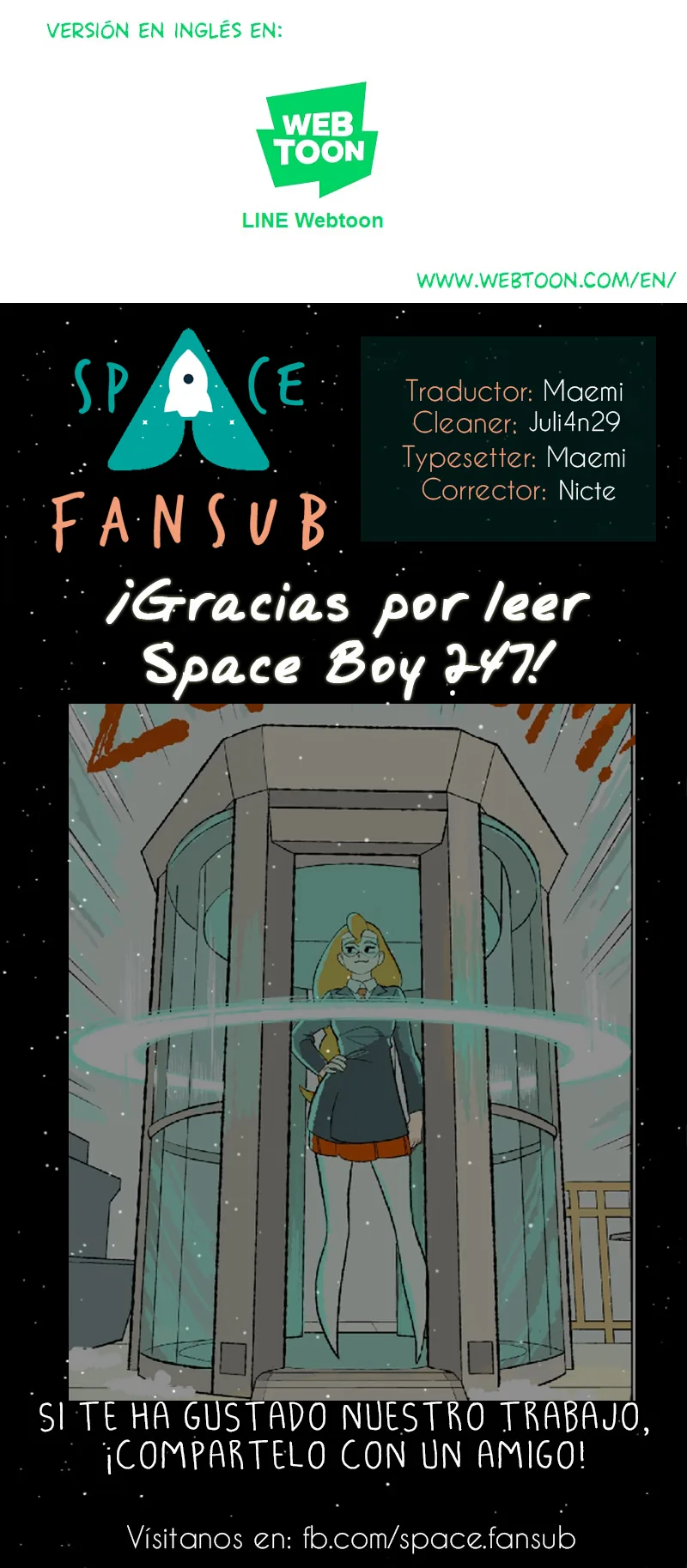 Space Boy capítulo 247, página 10