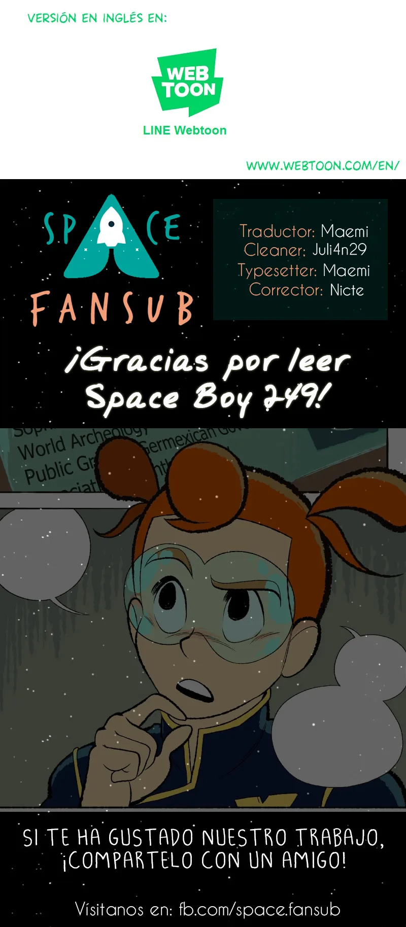 Space Boy capítulo 249, página 10
