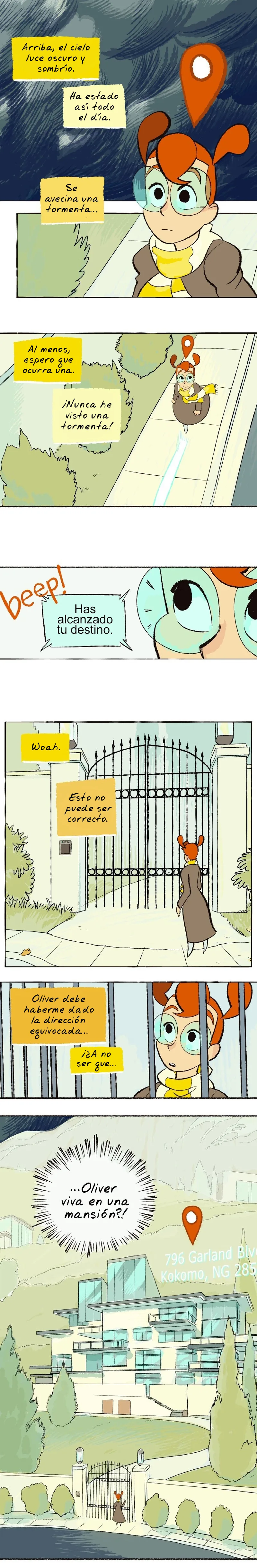 Space Boy capítulo 49, página 1