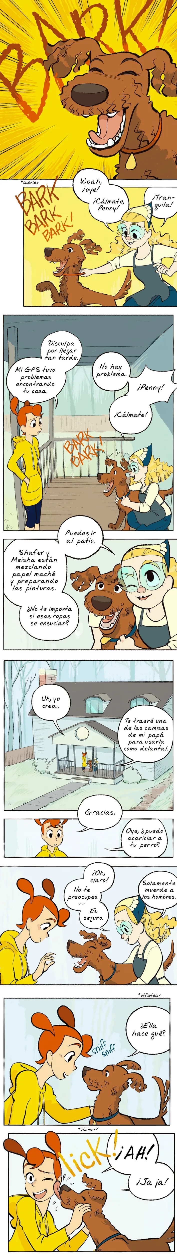 Space Boy capítulo 58, página 1