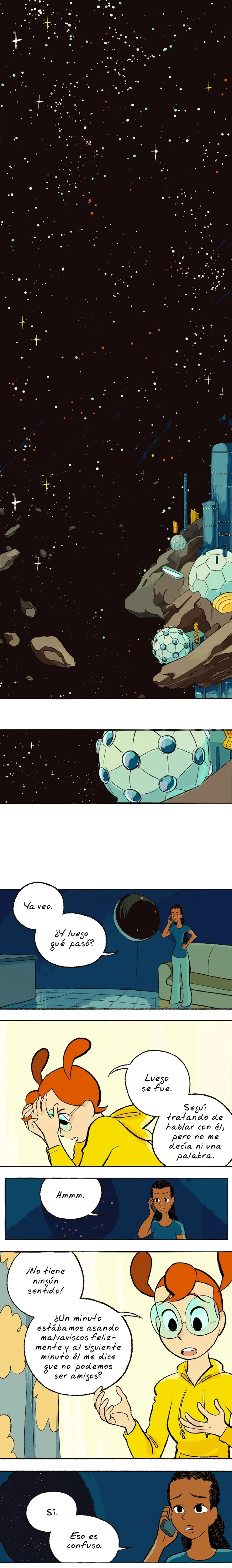 Space Boy capítulo 59, página 1