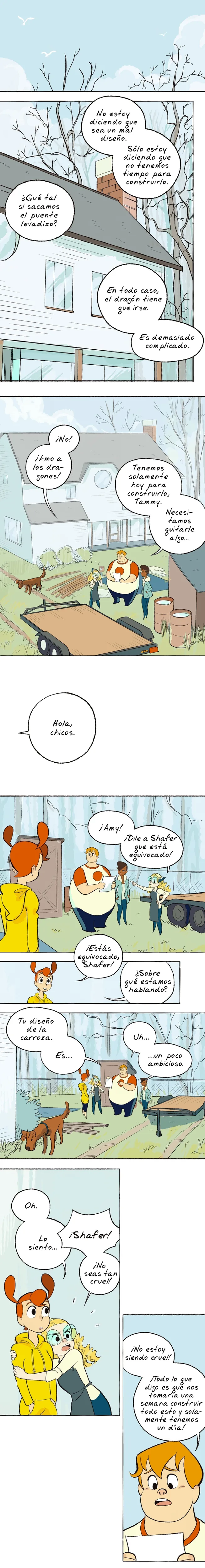 Space Boy capítulo 61, página 1