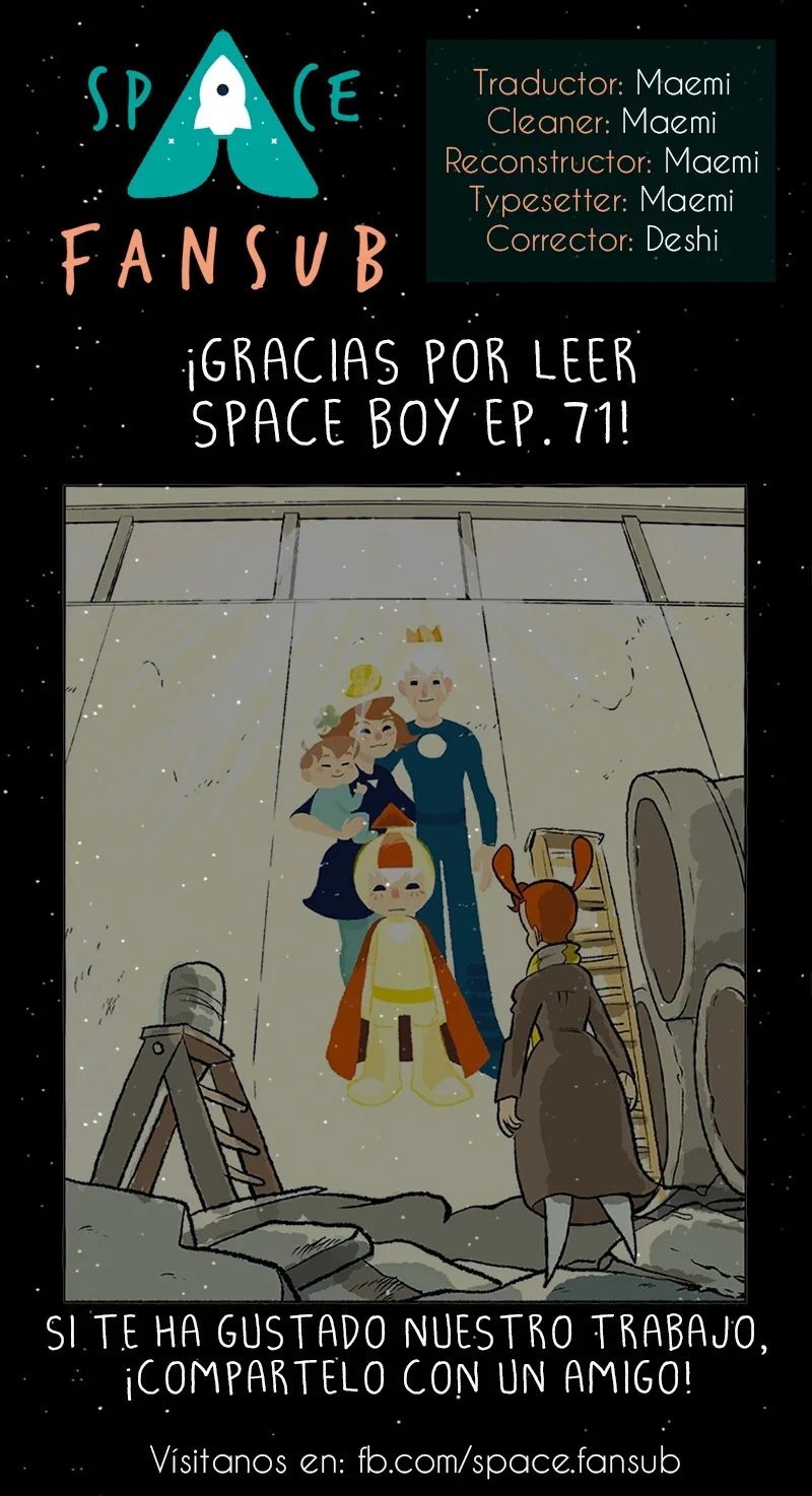 Space Boy capítulo 71, página 17