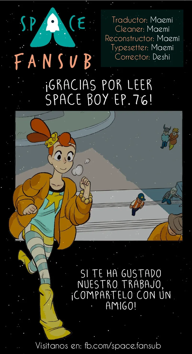 Space Boy capítulo 76, página 14