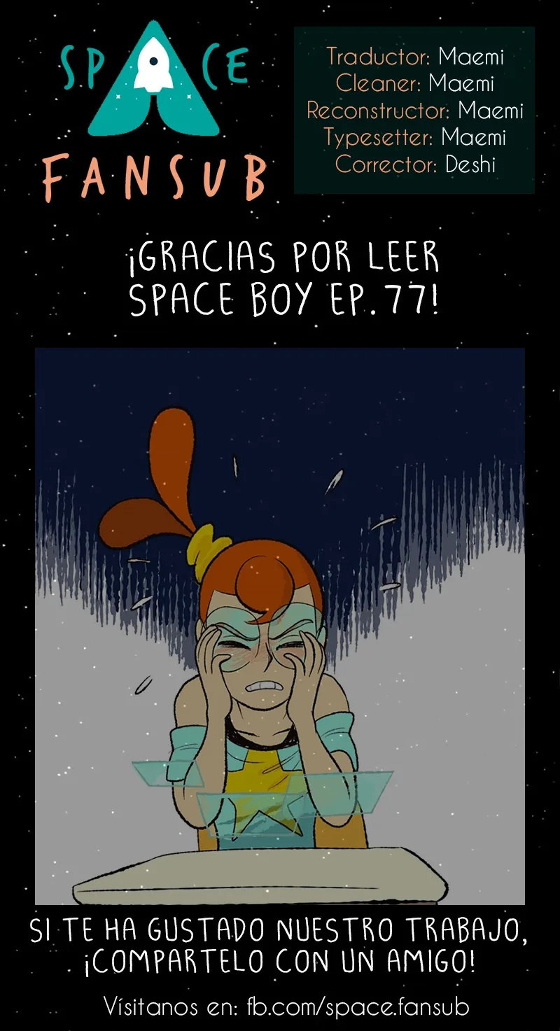 Space Boy capítulo 77, página 14