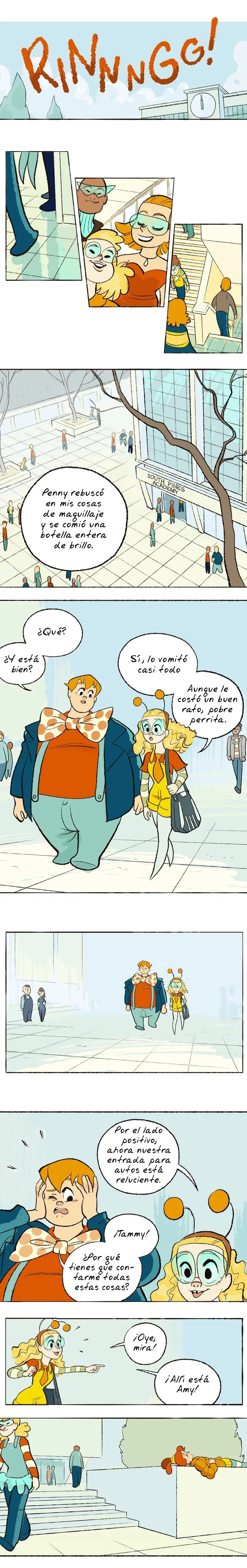 Space Boy capítulo 80, página 1