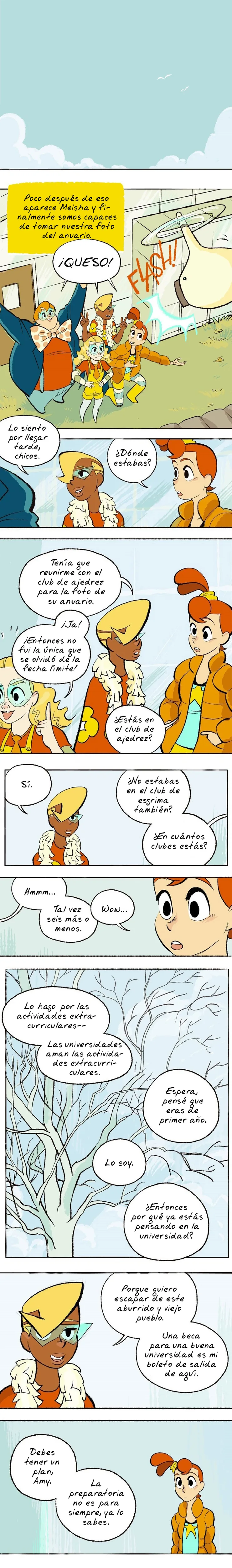 Space Boy capítulo 83, página 1