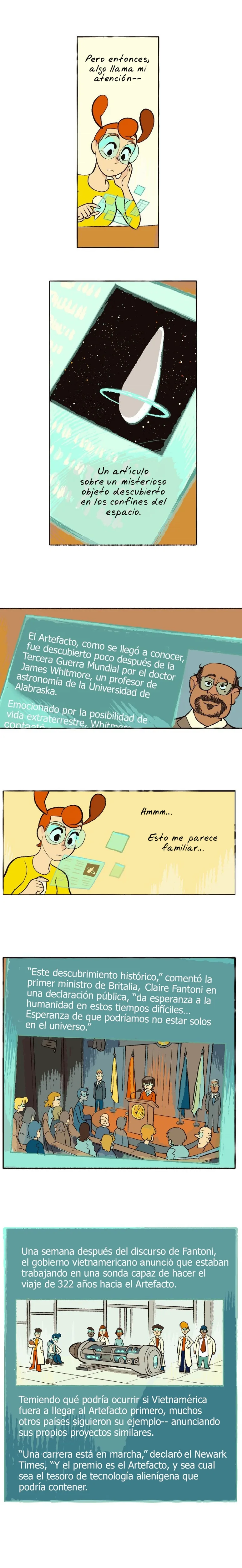 Space Boy capítulo 84, página 1