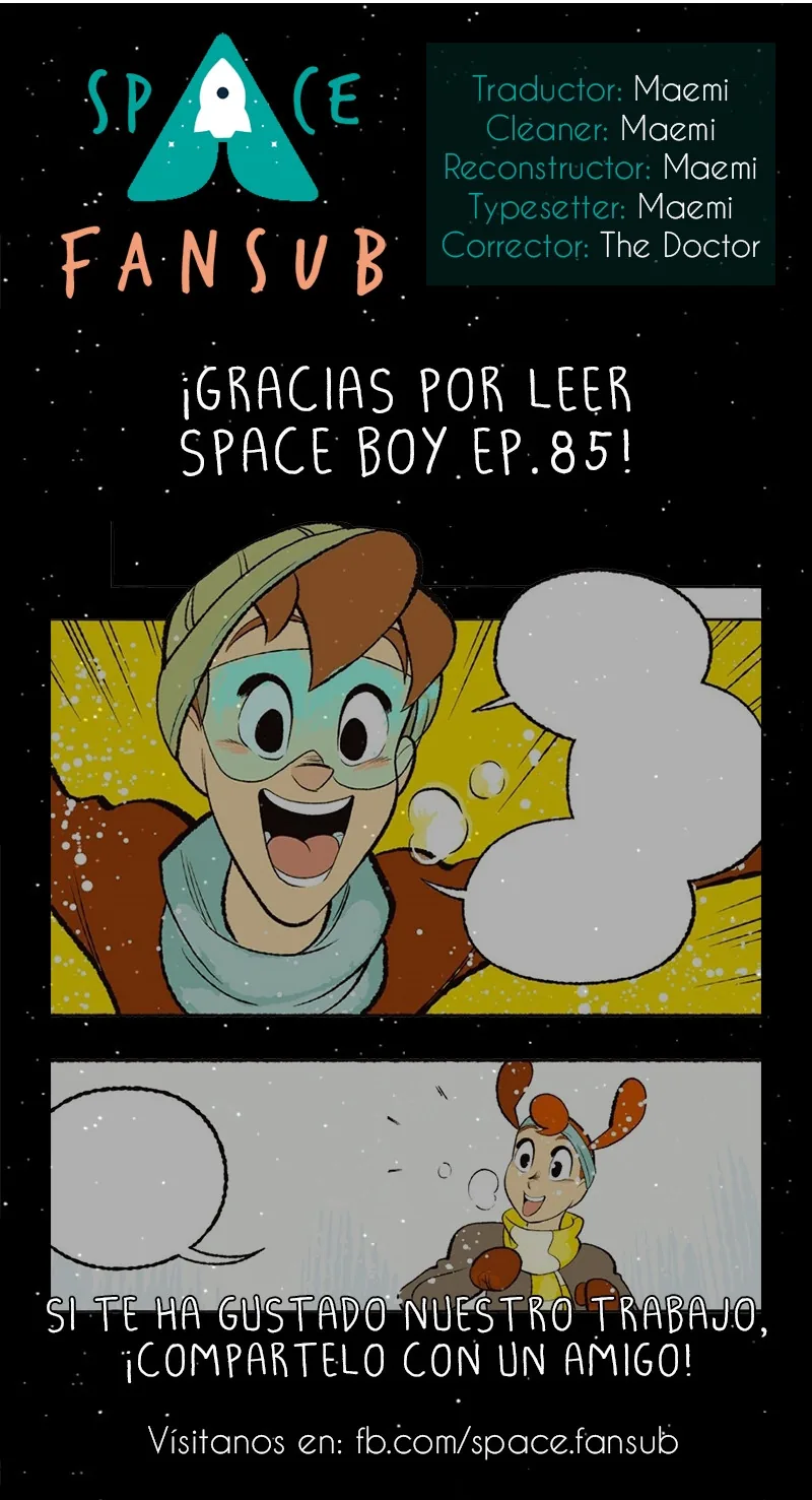 Space Boy capítulo 85, página 14
